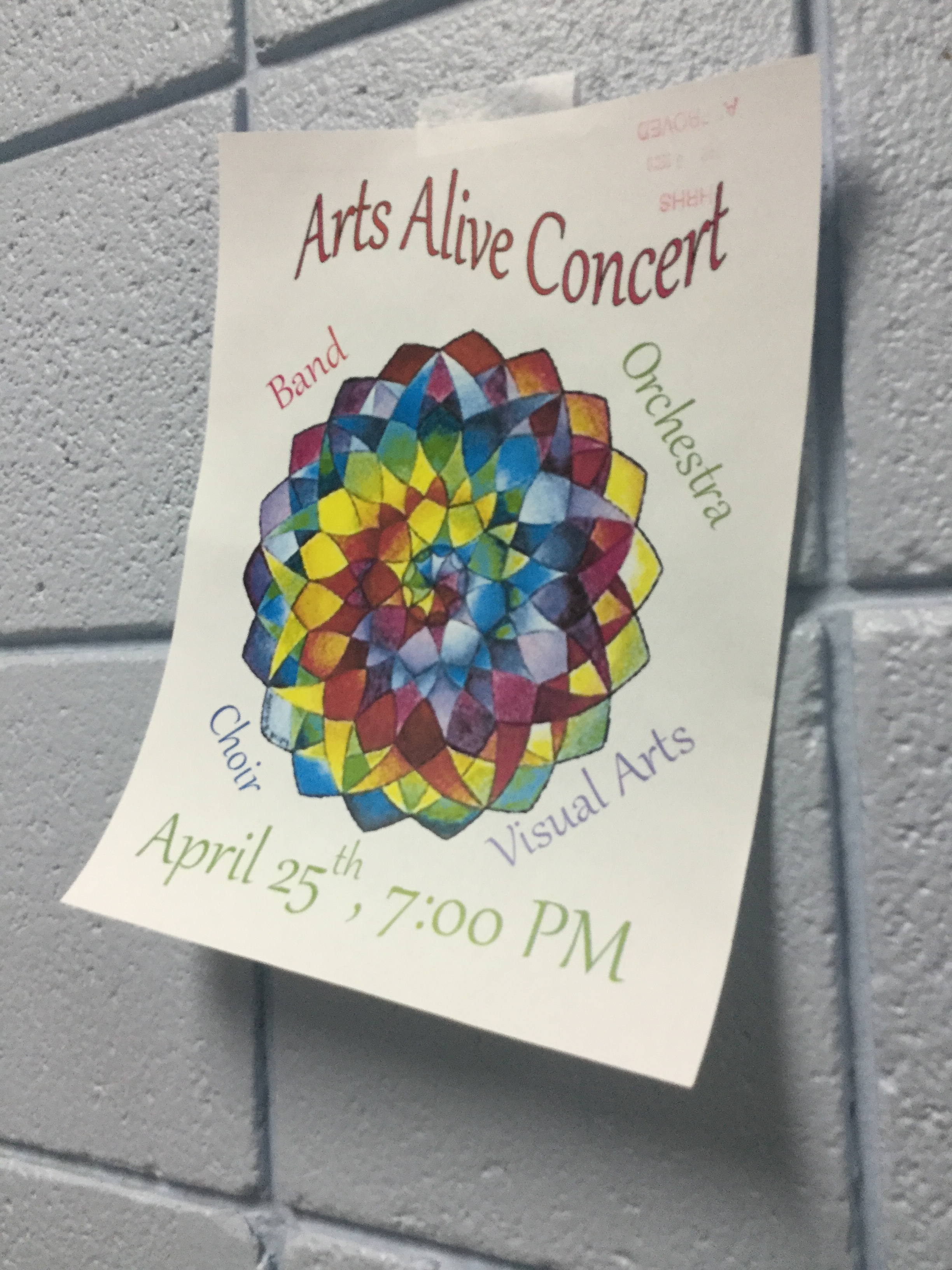 Arts Alive Poster
