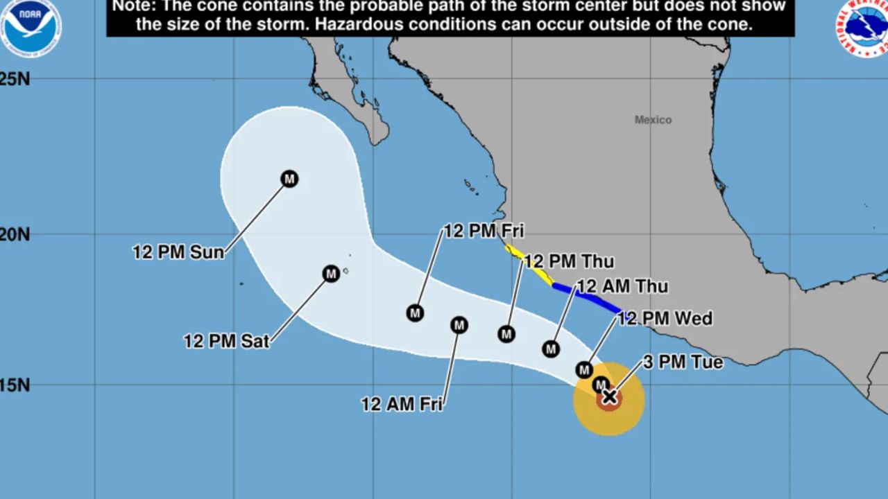 Travel Alert Issued for Americans as Category 5 Hurricane Polo Explodes Near Mexico