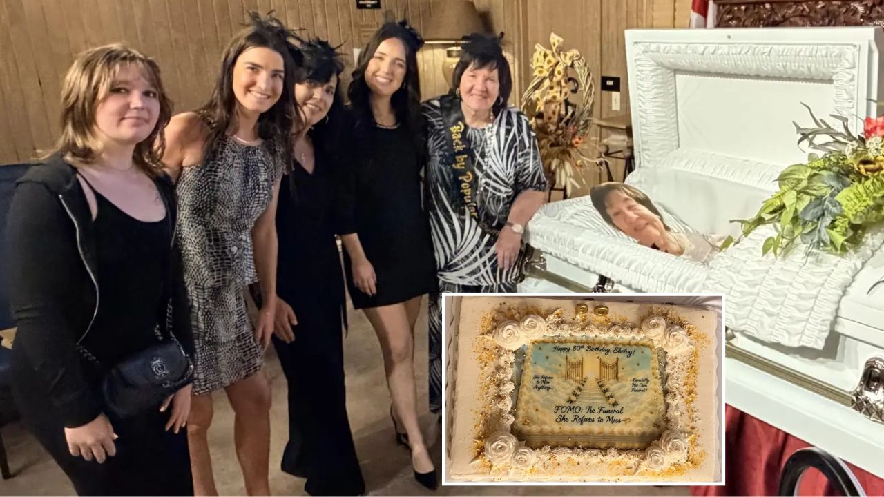 80-Year-Old Woman Attends Her Own Funeral in Georgia With a Cardboard Cutout of Herself