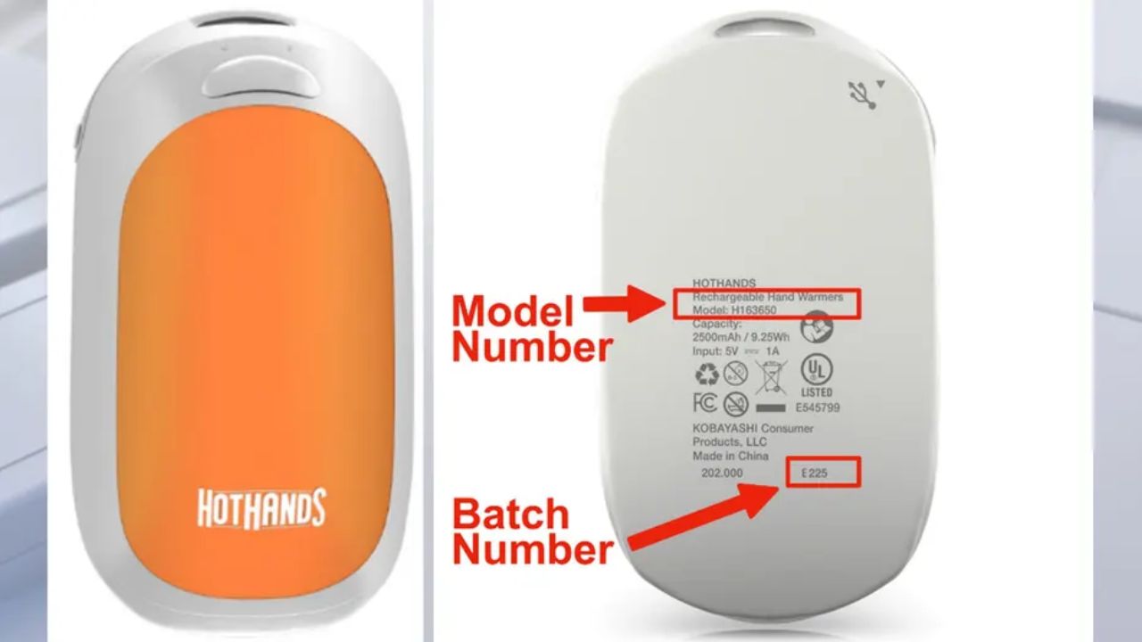 Check Your Model HotHands Rechargeable Hand Warmers Recalled Nationwide Over Fire and Burn Risks