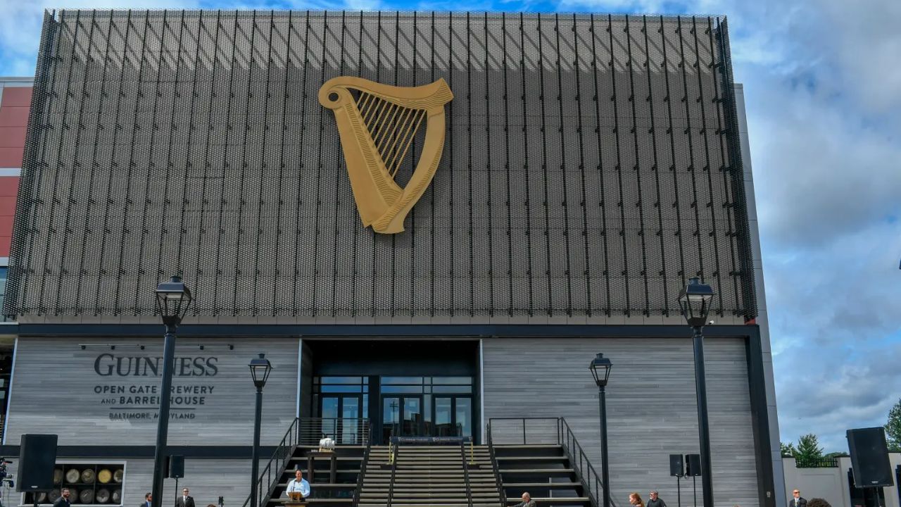 Guinness Is Closing Its Famous Maryland Brewery in November After Millions of Visits, and 174 Employees Will Be Affected
