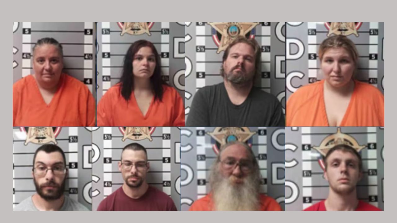 Kentucky Police Discover Feces-Covered Floors During Investigation That Leads to 8 Arrests